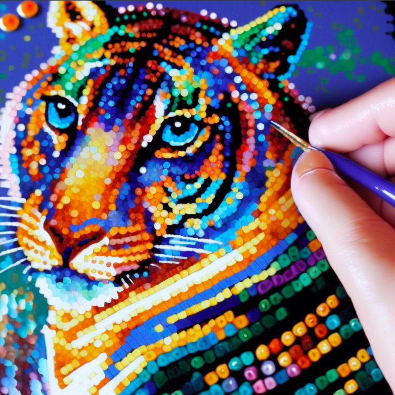 Helpful tips for when creating your diamond painting!