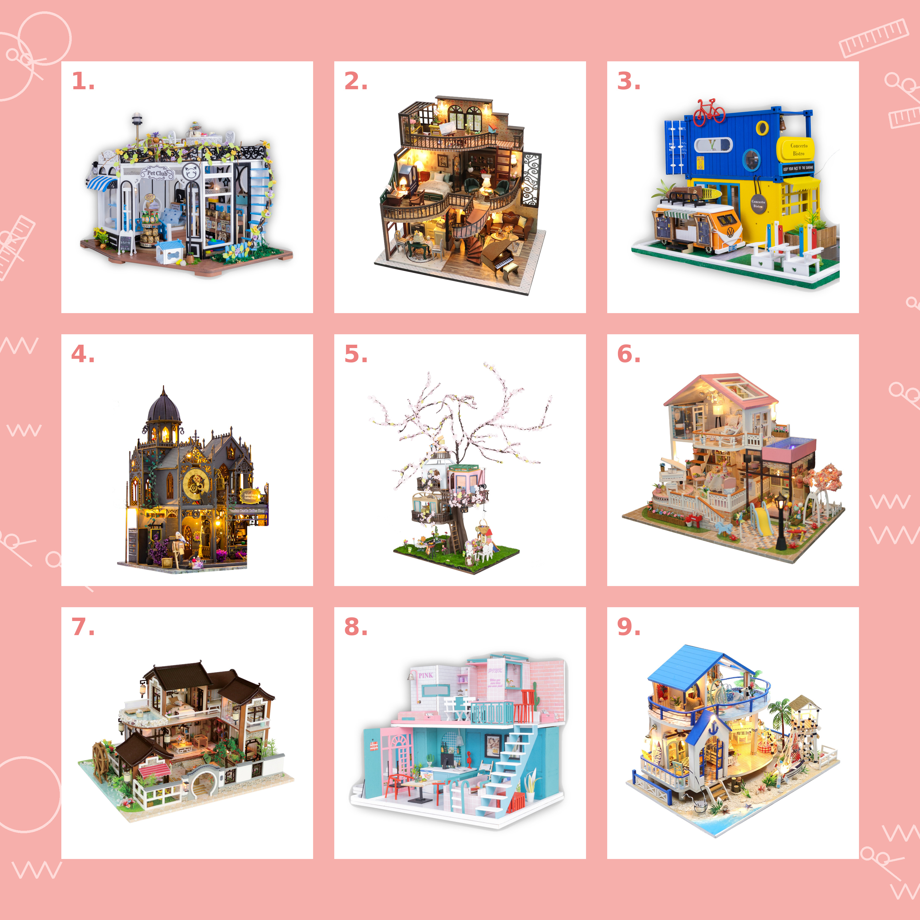 Maison miniature, sauver toutes les maisons miniatures