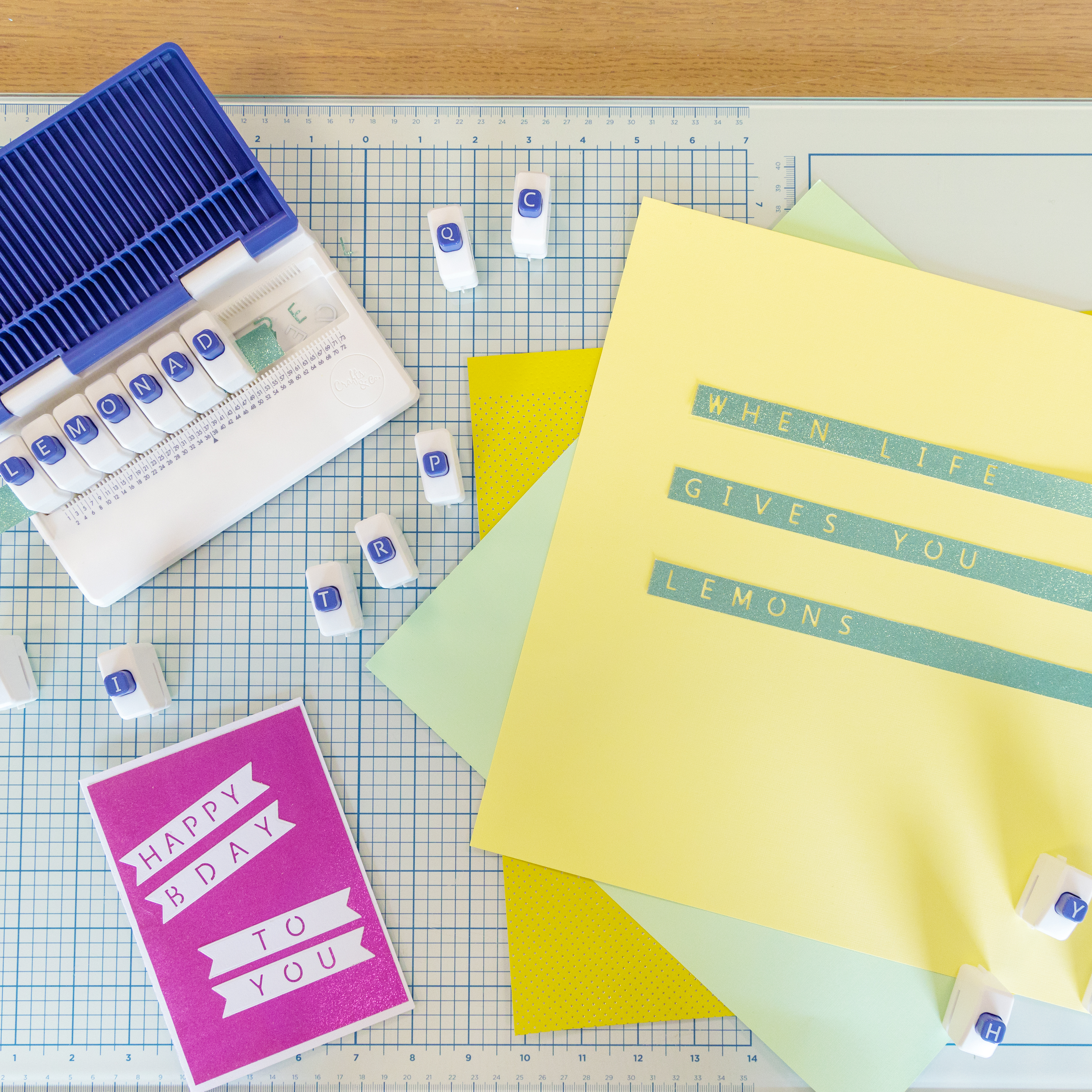 Tips & Tricks voor Crafts&Co’s Letter Punch Board