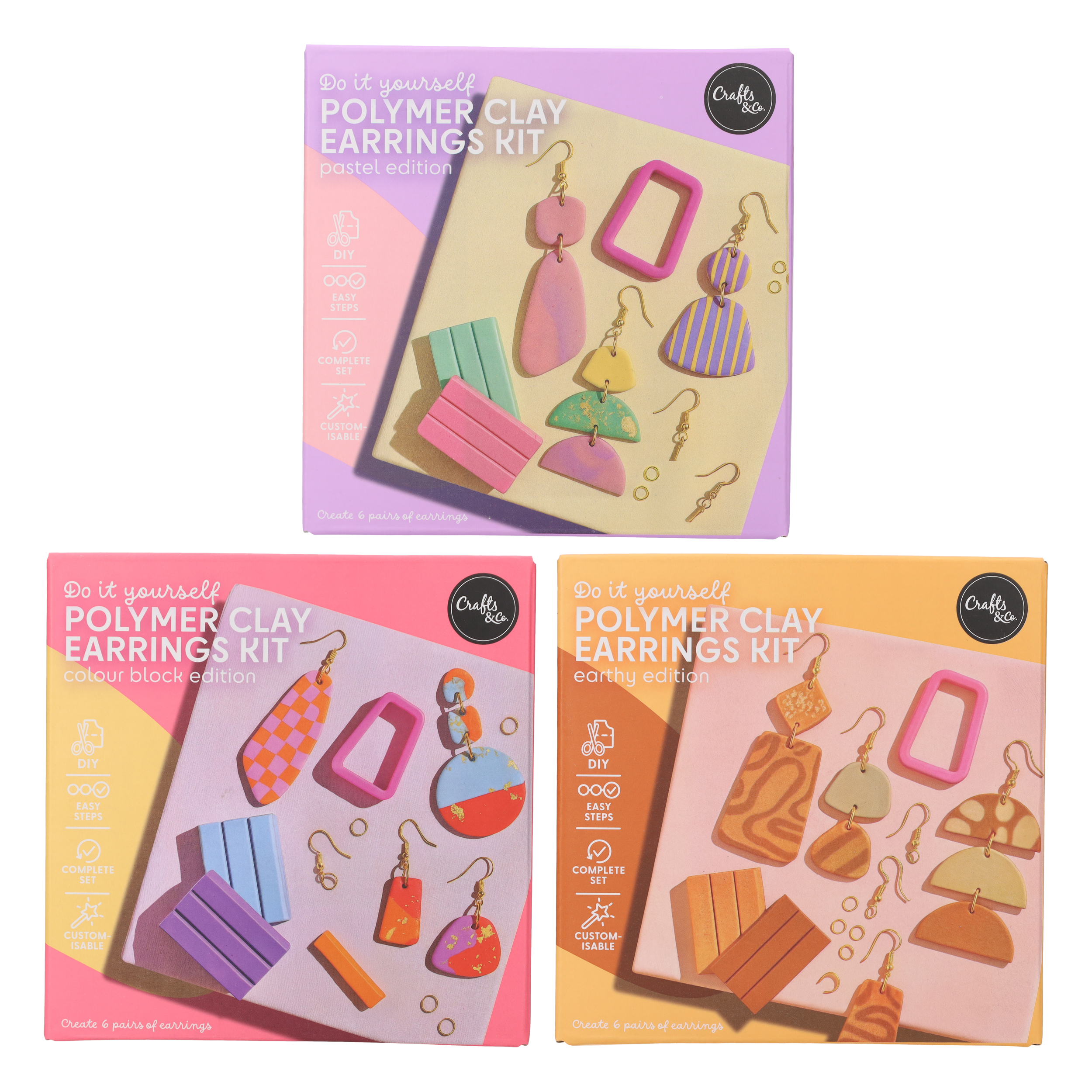 How to: make your own polymer clay earrings