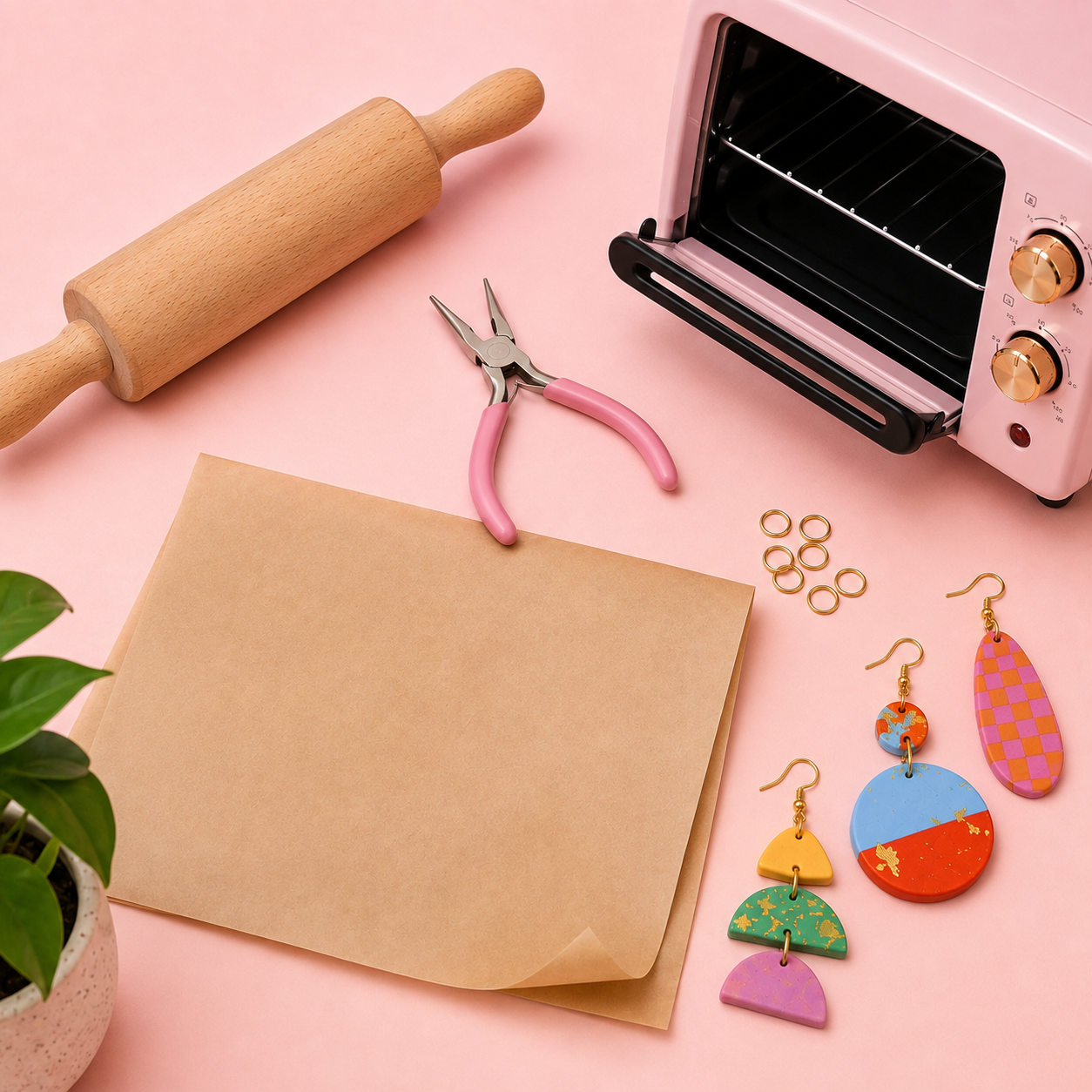 How to: make your own polymer clay earrings