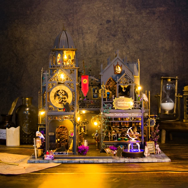 Miniatur Haus Bausatz Groß - Magisches Schloss