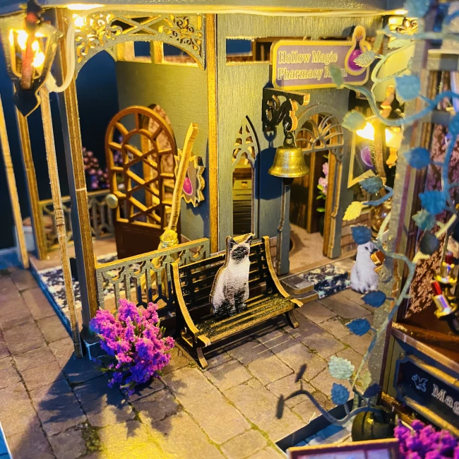 Miniatur Haus Bausatz Groß - Magisches Schloss