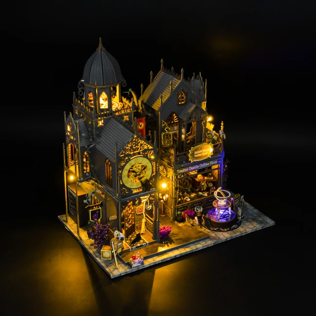 Miniatur Haus Bausatz Groß - Magisches Schloss