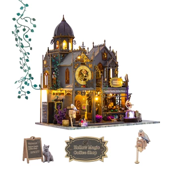 Miniatuurhuis Bouwpakket Groot - Magisch Kasteel