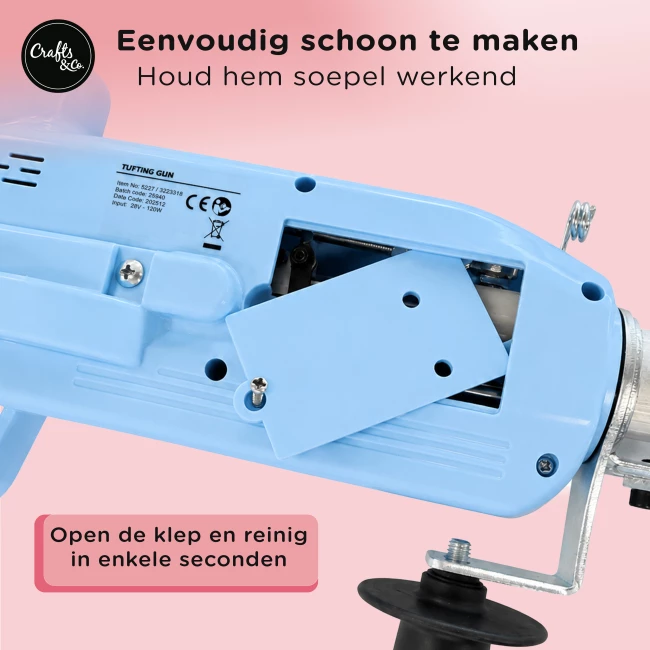 Tufting Gun - Combideal met Tufting Kit
