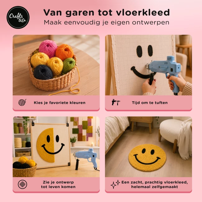 Tufting Gun - Combideal met Tufting Kit