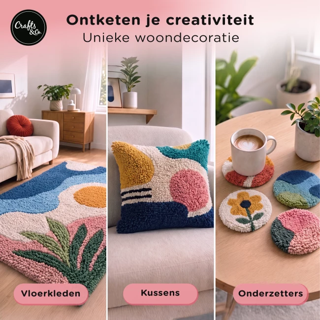 Tufting Gun - Combideal met Tufting Kit