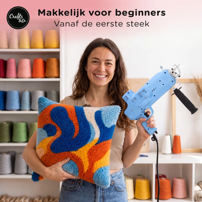 Tufting Gun - Combideal met Tufting Kit