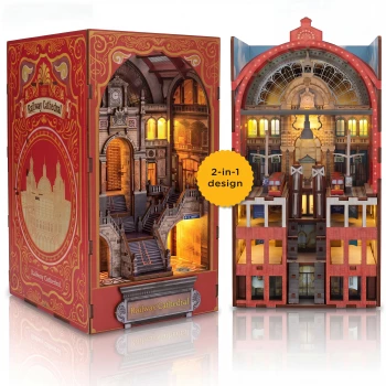 Book Nook - Eisenbahnkathedrale - Doppelseitig