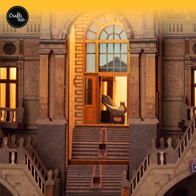 Book Nook - Eisenbahnkathedrale - Doppelseitig