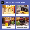 Miniature House Construction Kit Medium - Auto Repair Shop - 5