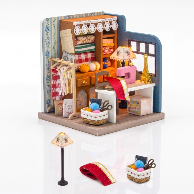 Miniature House Construction Kit Medium - Cloth Atelier