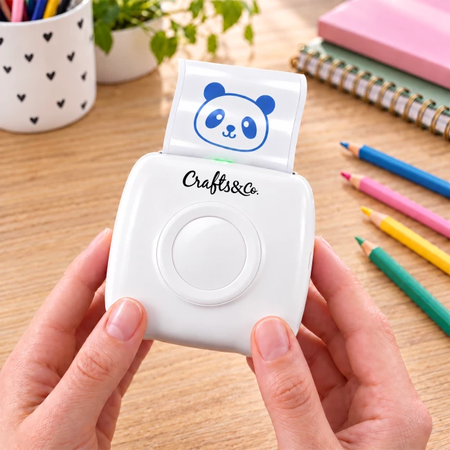 Navullingen voor de Mini Pocket Printer - Transparant Stickerpapier met Gekleurde Print