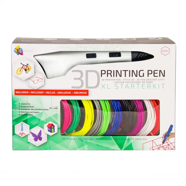 3D Stift Anfängerpaket - Weiß