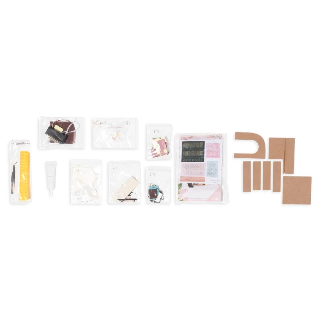 Kit de Construction de Maison Miniature Mini - Boutique 'Sweet Cake Station'