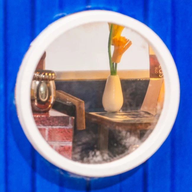 Miniatuurhuis Bouwpakket Groot - Hallo Zomerhuis 'Concerto Bistro'