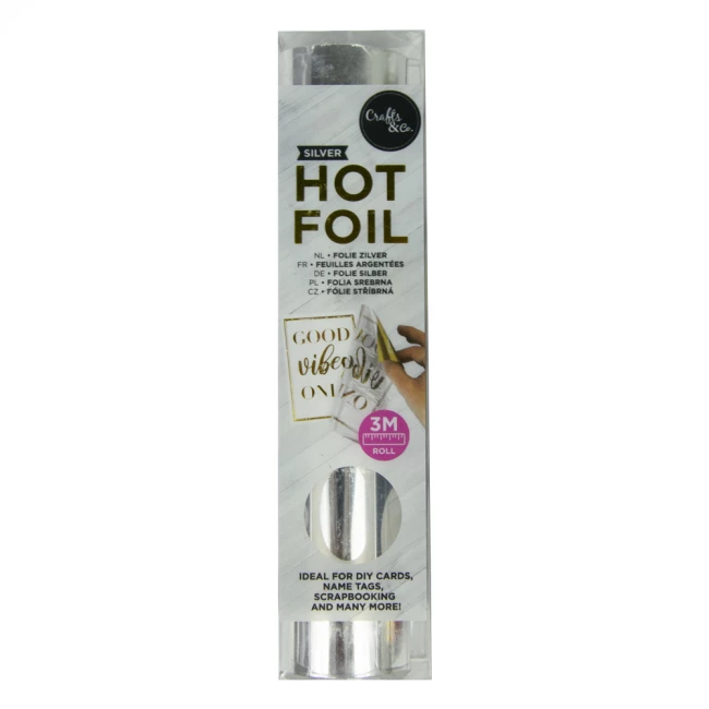 Hot Foil Folie voor de Hot Foil Applicator - Zilver