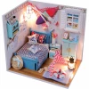 Modellbausatz Miniatur-Puppenhaus - Brandon's Zimmer - 1