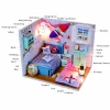 Modellbausatz Miniatur-Puppenhaus - Brandon's Zimmer