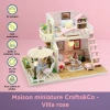 Kit de Construction de Maison Miniature Medium - Chambre rose - 3
