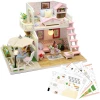 Miniature House Construction Kit Medium - Pink Room - 1