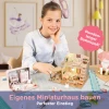 Miniatur Haus Bausatz Medium - Rosa Zimmer - 4