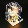 Modellbausatz Miniatur-Puppenhaus - Astronomisches Studio - 3
