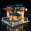 Model Kit Miniature Dollhouse - Coffee House - 4
