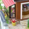 Miniatur Haus Bausatz Groß - Nostalgisches Dorf - 6