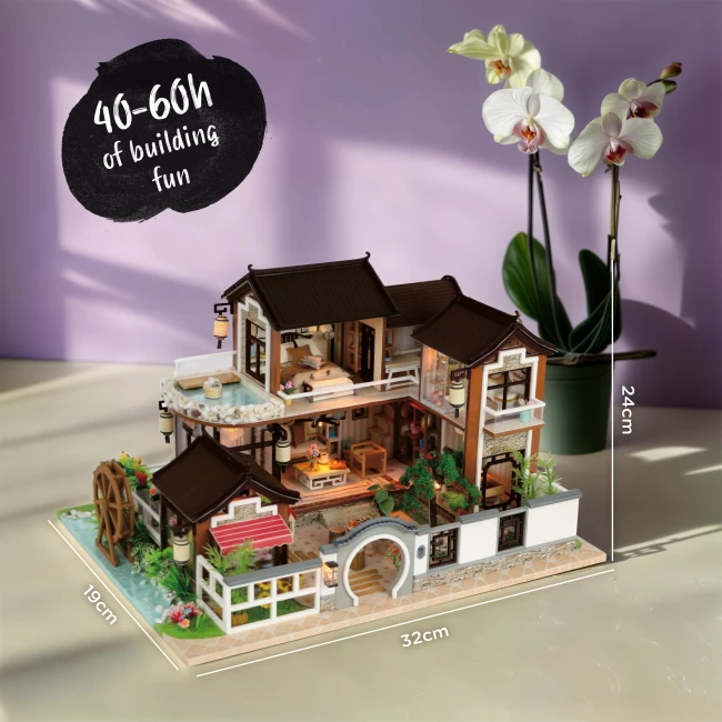 Miniature House Construction Kit Large - Nostalgic Village