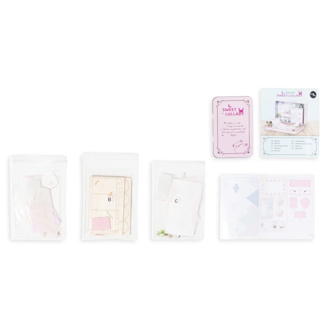 Miniature House Construction Kit Mini - Romantic Room