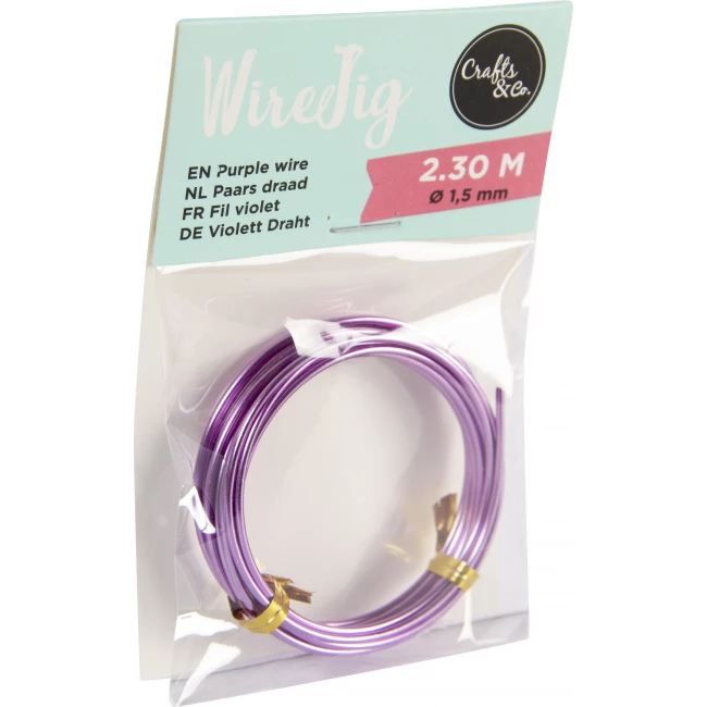 Wire Jig Draht - Violett