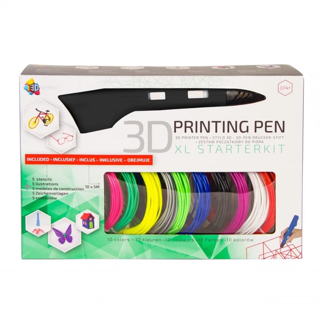 3D-Pen Starterspakket - Zwart