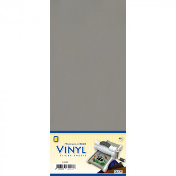 Vinyl Stickervellen - Premium Mirror Sticky Sheets - Zilver