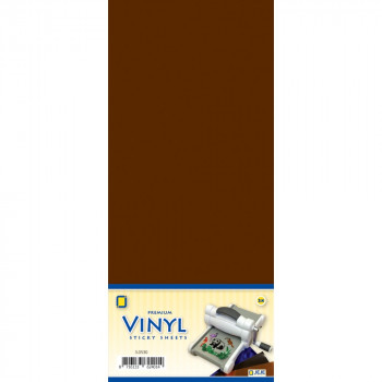 Vinyl Stickervellen - Premium Sticky Sheets - Bruin