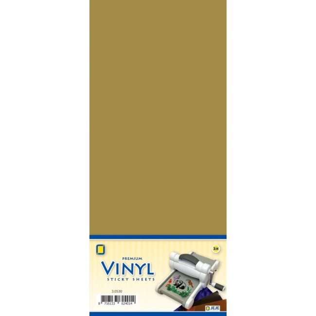 Vinyl Stickervellen - Premium Sticky Sheets - Goud