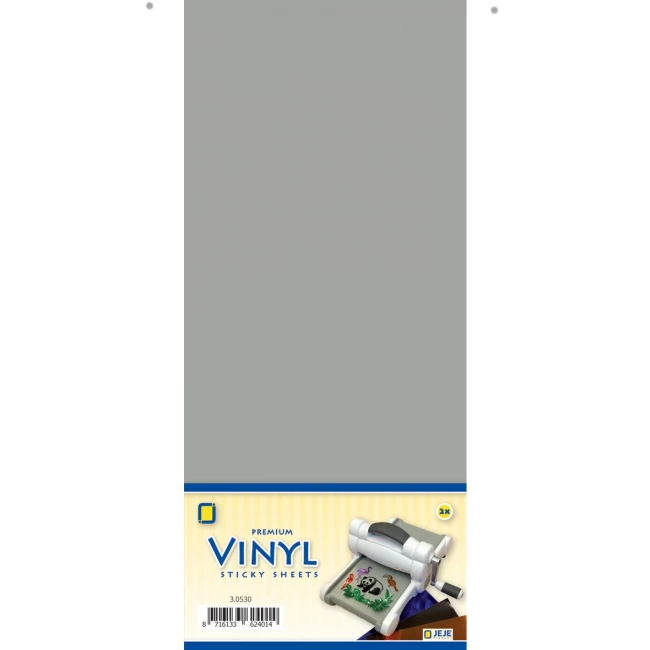 Vinyl Stickervellen - Premium Sticky Sheets - Zilver