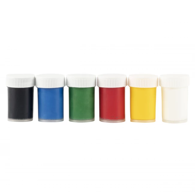 Kit de démarrage de peinture textile Trainer 6 couleurs - Primair