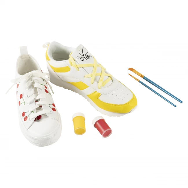 Sneaker Textilfarbe Starter Kit 6 Farben - Pastel