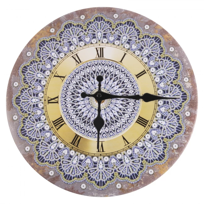 Diamant Malerei Uhr DIY Kit - Mandala