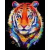 Diamond Painting Canvas Tiger - 30 x 40 cm - 1
