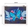 Diamond Painting Canvas Blue Butterfly - 40 x 50 cm - 2