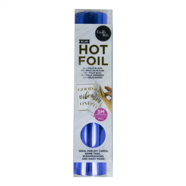 Hot Foil Folie voor de Hot Foil Applicator - Blauw