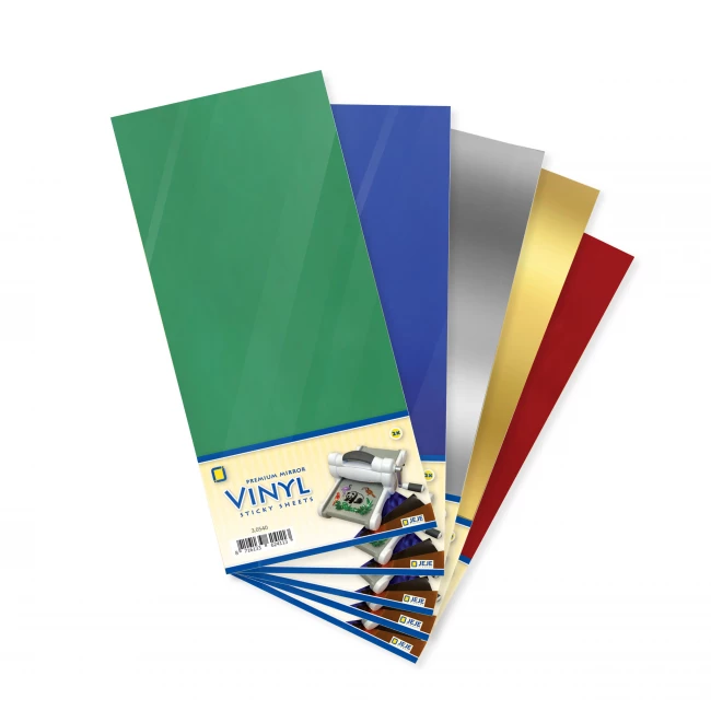 Vinyl Stickervellen - Premium Mirror Sticky Sheets - Voordeelpakket