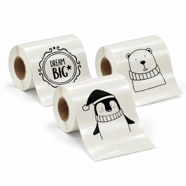Refills for the Mini Pocket Printer - Transparent Sticker Paper