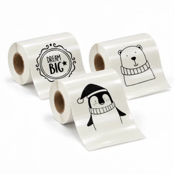 Refills for the Mini Pocket Printer - Transparent Sticker Paper