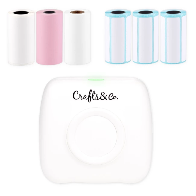 Mini Pocket Printer - Combo deal with 3x Labels