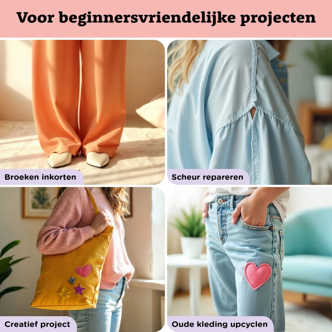 Naaimachine voor Beginners - Combideal met Naaldenset