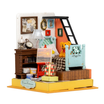Miniatur Haus Bausatz Mini - Traum-Schlafzimmer